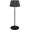 Suarez LED black matt outdoor table lamp Reality