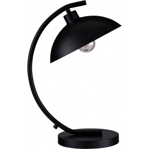 Lampa stołowa loft Artemis czarny / złoty