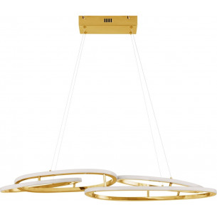 Confuso LED 3000K 90cm gold modern glamour pendant lamp