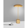 Shock LED gold brass retro table lamp