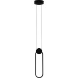 Lampa wisząca minimalistyczna Cry LED 10cm czarna