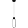 Lampa wisząca minimalistyczna Cry LED 10cm czarna