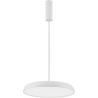 Lampa wisząca minimalistyczna z pilotem sterowania Marcus LED 45cm biała