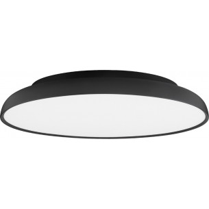 Marcus LED 45cm 3000K black minimalist dimmable ceiling lamp