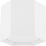 Leoni LED 25cm H20cm 3000K white hexagon spot lamp