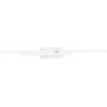 Modernos LED 96.5cm sand white bathroom mirror wall lamp