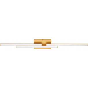 Modernos LED 96.5cm gold bathroom mirror wall lamp