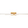 Modernos LED 96.5cm gold bathroom mirror wall lamp
