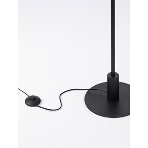 Lampa podłogowa 2 punktowa minimalistyczna Koshima LED czarna 2