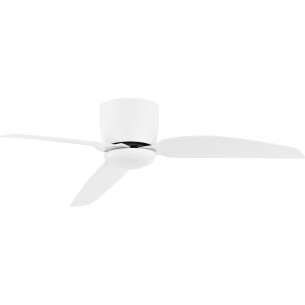 Dernos LED white ceiling fan lamp