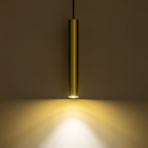 Fourty 4cm H30cm brass pendant lamp Nowodvorski