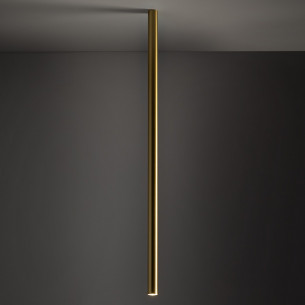 Fourty 4cm H110cm brass spotlight lamp Nowodvorski