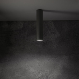 Fourty 4cm H18,5cm graphite spotlight lamp Nowodvorski