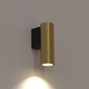 Fourty 4cm H12cm brass tube wall lamp Nowodvorski