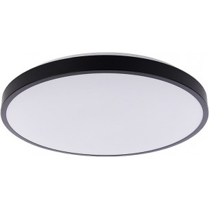 Agnes Pro LED 22W 3000K 33,5cm black round bathroom ceiling lamp Nowodvorski