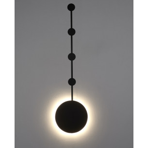 Clex LED 105cm black decorative wall lamp Step Into Design