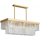 Iceland 100cm glass pendant chandelier Step Into Design