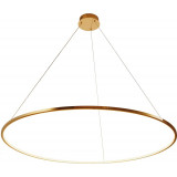 Circle Slim LED 120cm gold pendant lamp Step Into Design