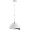 Lampa wisząca japandi Stone 30cm biała Step Into Design