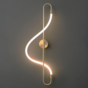 Essa LED 90cm gold decorative wall lamp Step Into Design