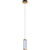 Cally LED gold glass pendant lamp ZumaLine