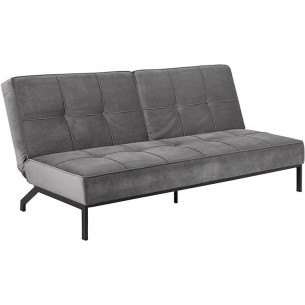 Perugia grey 3 seater sofa bed Actona