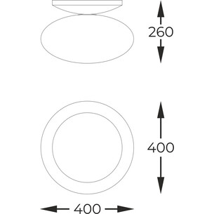 Omi 40cm white opal&amp;gold glass ceiling lamp ZumaLine 2