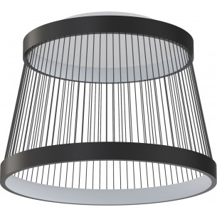 Balu LED 57.7cm black wire ceiling lamp ZumaLine