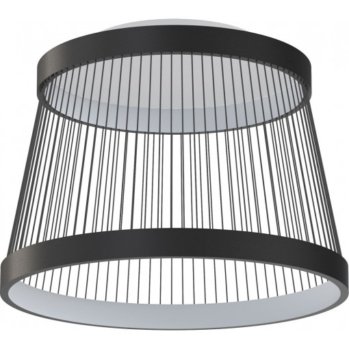 Balu LED 57.7cm black wire ceiling lamp ZumaLine