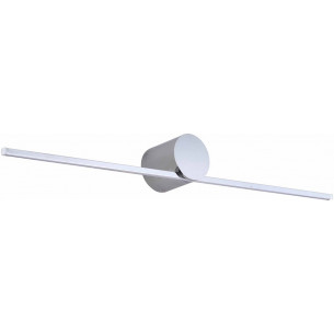 Camara LED 40cm silver minimalist long wall lamp ZumaLine