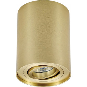 Rondoo SL 9.6cm H12.5cm gold surface-mounted spot lamp ZumaLine