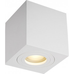 Lampa spot do łazienki Quardip SL 9x9cm biała Zumaline