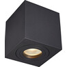 Quardip SL 9x9cm black bathroom spot lamp ZumaLine