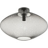 Orion 50cm black openwork ceiling lamp ZumaLine