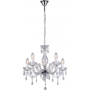 Magnolia 48cm transparent crystal chandelier ZumaLine