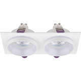 Lampa spot podtynkowa podwójna Jet 17,5cm biała TK Lighting