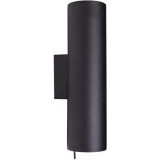 Laxer black adjustable tube wall lamp Maxlight