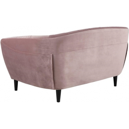 Ria Vic pink 2 seater quilted sofa Actona