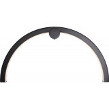 Kinkiet w kształcie łuku Trio Arc LED 3000K 60cm czarny mat Maxlight