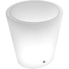 Lampa ogrodowa z donicą Flower Pot LED RGBW 38cm H40cm biała Step Into Design