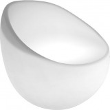 Fotel ogrodowy podświetlany Comfy LED biały Step Into Design