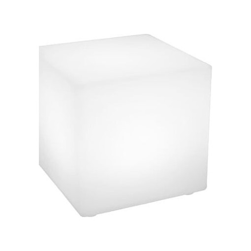 Cubic LED RGBW 35x35cm white garden lamp Step Into Design