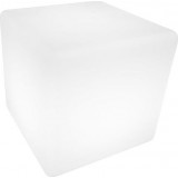 Lampa ogrodowa kostka Cubic LED RGBW 43x43cm biała Step Into Design