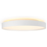 Plafon okrągły ściemniany Backlight Full LED 3000K 50cm biały HaloDesign