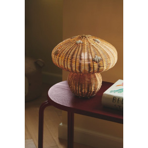 Allie rattan table lamp Nordlux