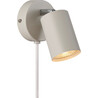 Explore beige wall lamp with switch Nordlux