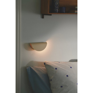 Model 2110 beige decorative wall lamp with plug Nordlux