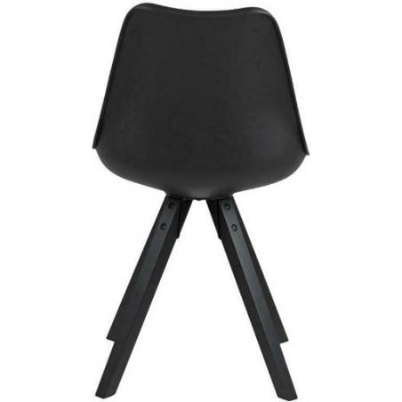 Dima black scandinavian cushion chair Actona