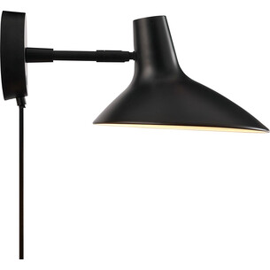 Kinkiet loft na wysięgniku Darci Short czarny DFTP 2