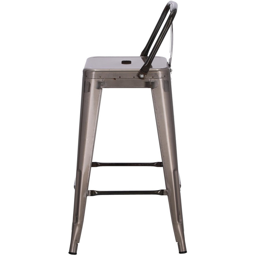 Metal bar stools with backs online